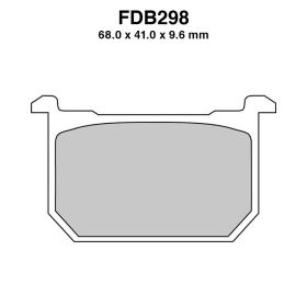 PLAQUETTES FREIN MOTO FERODO FDB298P