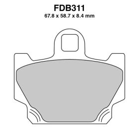FERODO FDB311P Motorcycle brake pads
