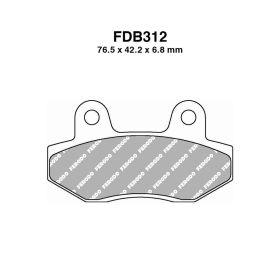 FERODO FDB312ST Motorcycle brake pads