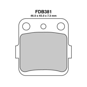 Motorrad bremsbeläge FERODO FDB381P