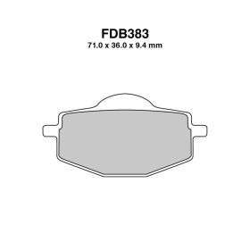 Motorrad bremsbeläge FERODO FDB383SG