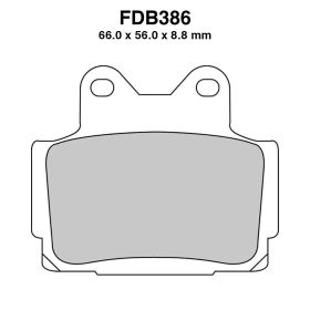 FERODO FDB386ST Motorcycle brake pads