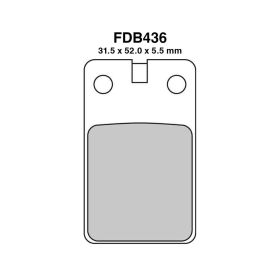 FERODO FDB436P MOTORCYCLE BRAKE PADS