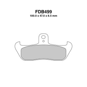 Motorrad bremsbeläge FERODO FDB499P