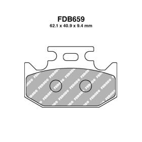 Motorrad bremsbeläge FERODO FDB659SG