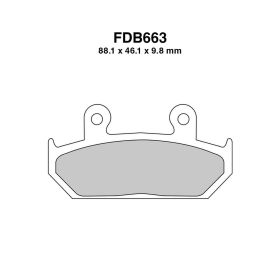 Motorrad bremsbeläge FERODO FDB663P