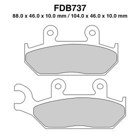 MOTORRAD BREMSBELäGE FERODO FDB737P
