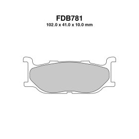 MOTORRAD BREMSBELäGE FERODO FDB781ST