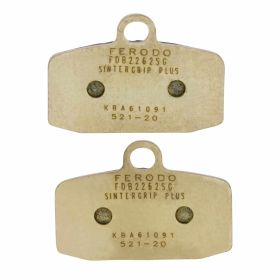 Plaquettes de frein FERODO 59x40.2x7.7mm
