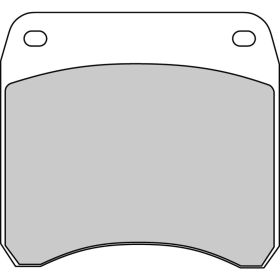 PLAQUETTES FREIN MOTO FERODO FRP213P