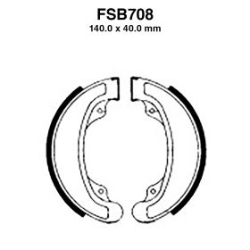 Bremsbacken FERODO FSB708