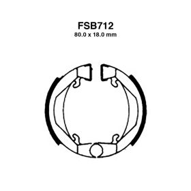 Bremsbacken FERODO FSB712