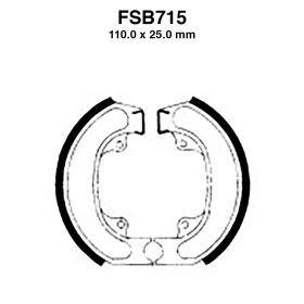 BREMSBACKEN FERODO FSB715