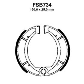 Bremsbacken FERODO FSB734