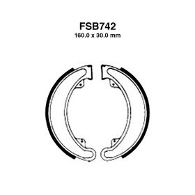 BREMSBACKEN FERODO FSB742