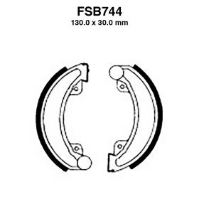 FERODO FSB744 BRAKE SHOES