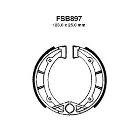 BREMSBACKEN FERODO FSB897