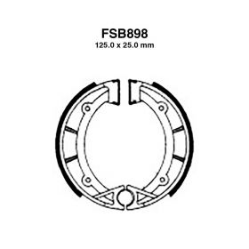 Bremsbacken FERODO FSB898