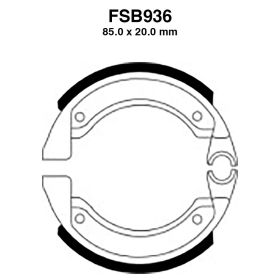 BREMSBACKEN FERODO FSB936