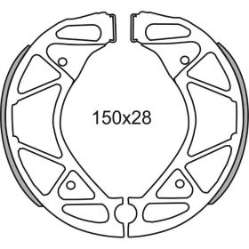 BREMSBACKEN FERODO FSB967