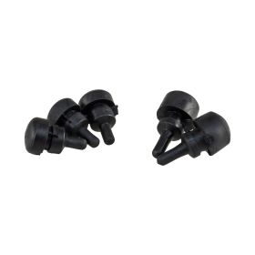 Kit 5 gommini sportello laterale PREMIUM QUALITAT nero per Vespa/PV/ET3