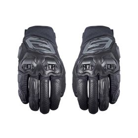 Guanti Moto FIVE SF3 Estivi in Pelle Nero