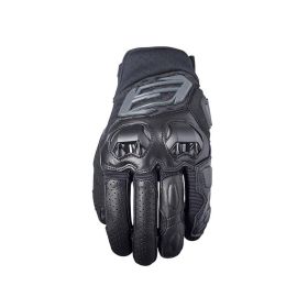 Guanti Moto FIVE SF3 Estivi in Pelle Nero