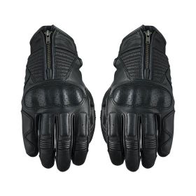 Guanti Moto FIVE KANSAS Invernali in Pelle Nero