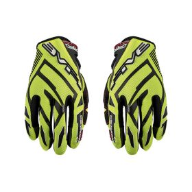 Motocross Gloves FIVE MXF PRORIDER S Summer Fluo Yellow