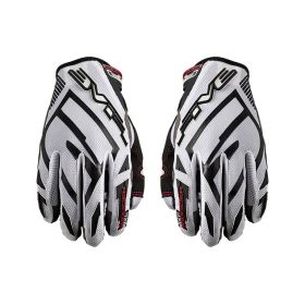 Motocross Gloves FIVE MXF PRORIDER S Summer White