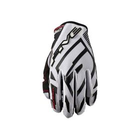 Guanti Motocross FIVE MXF PRORIDER S Estivi Bianco