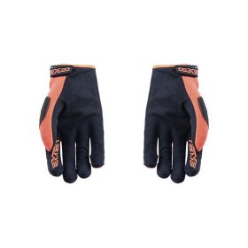 Kid Motocross Gloves FIVE MXF3 Summer Black Fluo Orange