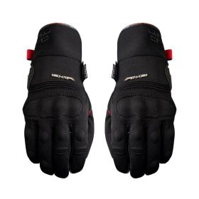 Guanti Moto FIVE WFX CITY GTX SHORT Invernali Impermeabili Nero