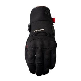 Guanti Moto FIVE WFX CITY GTX SHORT Invernali Impermeabili Nero