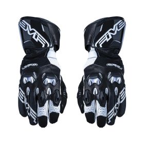 Motorcycle Gloves FIVE RFX2 Summer Leather Black White