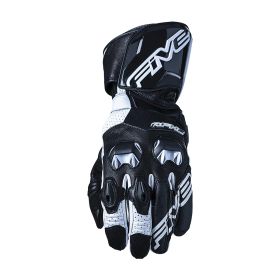 Motorcycle Gloves FIVE RFX2 Summer Leather Black White