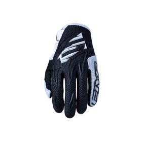 Kid Motocross Gloves FIVE MXF3 Summer Black White