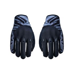 Guanti Motocross FIVE E3 EVO Estivi Nero