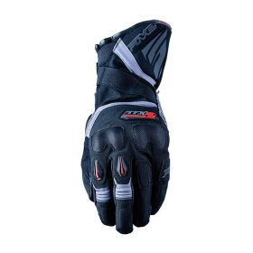 Motorcycle Gloves FIVE TFX2 WP Summer Waterproof Black Grey