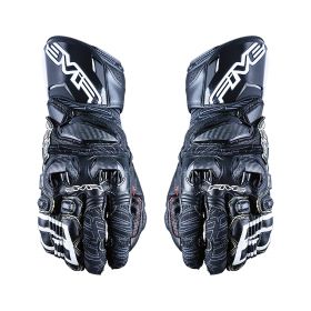 Motorcycle Gloves FIVE RFX RACE Summer Leather Black
