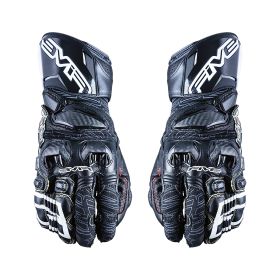 Motorcycle Gloves FIVE RFX RACE Summer Leather Black
