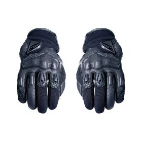 Guanti Moto FIVE RS2 EVO Estivi in Pelle Nero