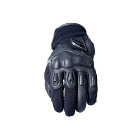 Motorcycle Gloves FIVE RS2 EVO Summer Leather Black