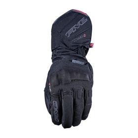Motorrad-Handschuhe FIVE WFX2 EVO WP Winter Wasserdicht Schwarz