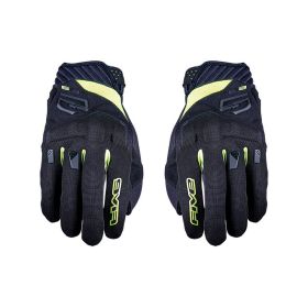 Guanti Moto FIVE RS3 EVO Estivi Nero Giallo Fluo