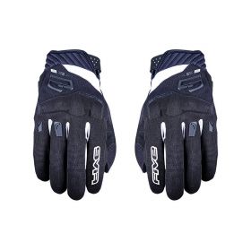 Motorcycle Gloves FIVE RS3 EVO Summer Black White