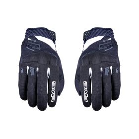 Guanti Moto FIVE RS3 EVO Estivi Nero Bianco