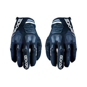 Motocross Gloves FIVE E2 Summer Black