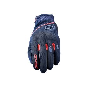 Guanti Moto FIVE RS3 EVO AIRFLOW Estivi Nero Rosso