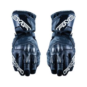 Motorcycle Gloves FIVE RFX WP Summer Waterproof Leather Black
